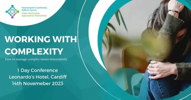 We're excited to announce our next love conference. Working with Complexity -how to work with complex issues restoratively. 

With renowned guest speakers and workshops. Ticket are limited so get in touch with us to book your place.